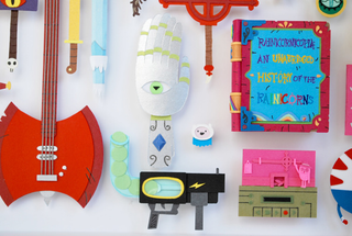 Illustration for article titled Legend Of Zelda Papercraft Armory